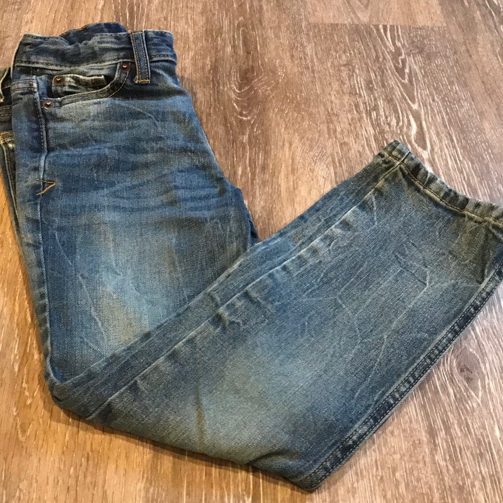 Distressed Denim Jeans